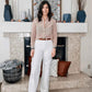 SEAMED FRONT WIDE LEG JEANS (BUY 2 VIP SHIPPING) - LAST DAY 50% OFF