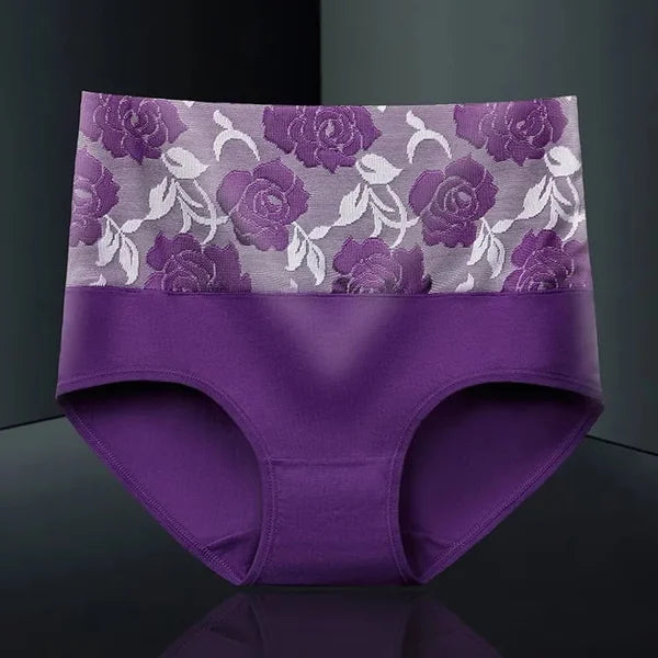 Cotton High Waist Abdominal Slimming Hygroscopic Antibacterial Panties - (Hot Sale 49% OFF)