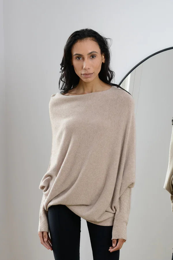 Asymmetric Draped Jumper (Buy 2 Vip Shipping)