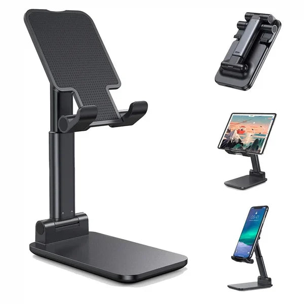 Foldable Aluminum Desktop Phone Stand - BUY 3 VIP SHIPPIING - (2024 New Year Hot Sale) 49% OFF