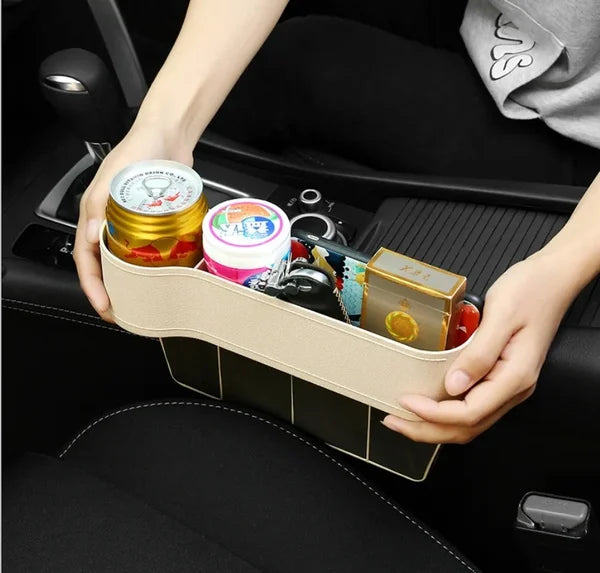 Leather Multifunctional Car Seat Organizer - Last day 49% OFF