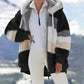 RCONTRASTING LAMB WOOL PADDED COAT - LAST DAY 70% OFF