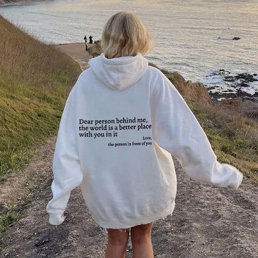 ‘Dear Person Behind Me’ Sweatshirt (Buy 2 Get Vip Shipping)