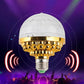 Colorful Rotating Disco Ball Light