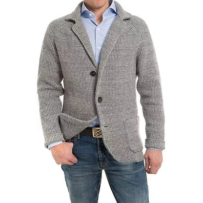 Stylish Long Sleeve Men's Jacket With Flap Pocket