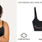 Women’s Wireless Sculpt Bra Comfort Bralettes No Underwire Unlined Cami Bra