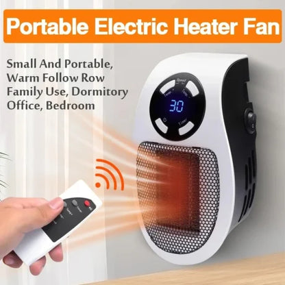 Portable Electric Space Heater | Warm Up Your Space Quickly and Quietly With This Innovative Mini Heater