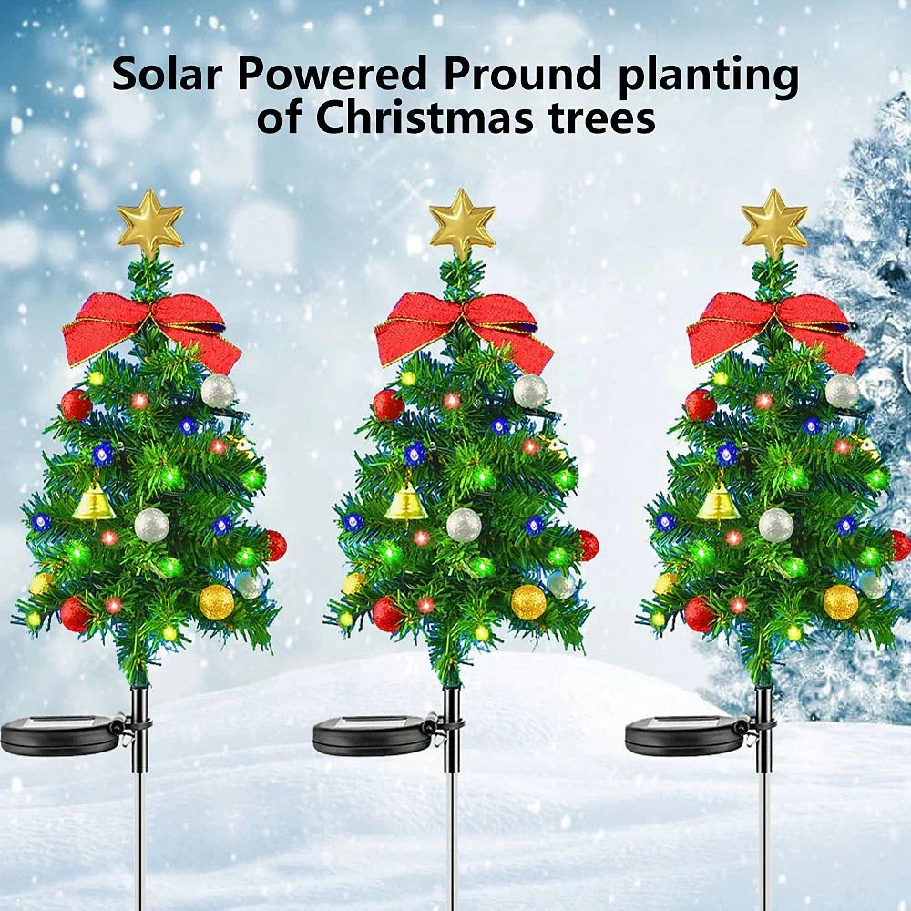 Solar Powered Christmas Tree - 2024 New Sale - Last Day 75%OFF