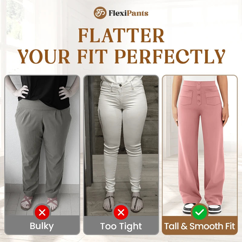 FlexiPants - Women's Casual High Waist Stretch Pants - Hot Sale 50% Off