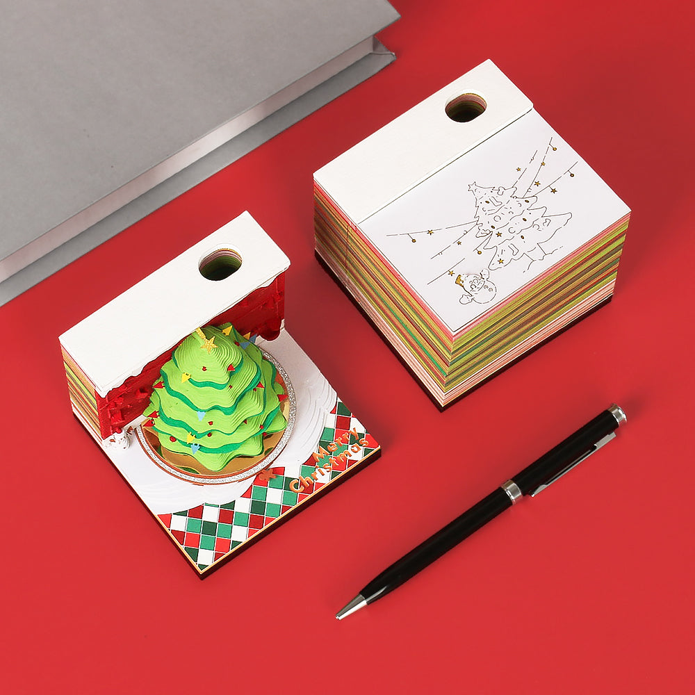 Handcrafted Christmas Omoshiroi Memo Pad