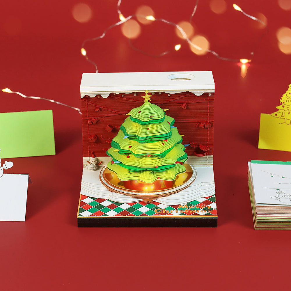 Handcrafted Christmas Omoshiroi Memo Pad