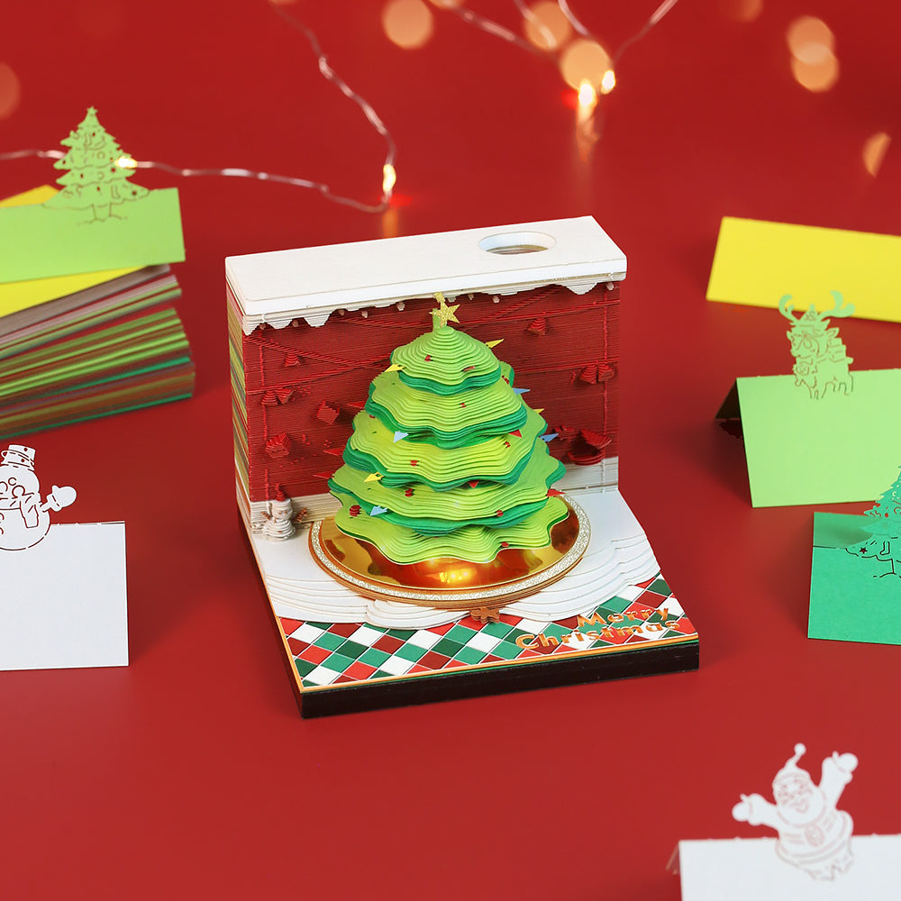 Handcrafted Christmas Omoshiroi Memo Pad