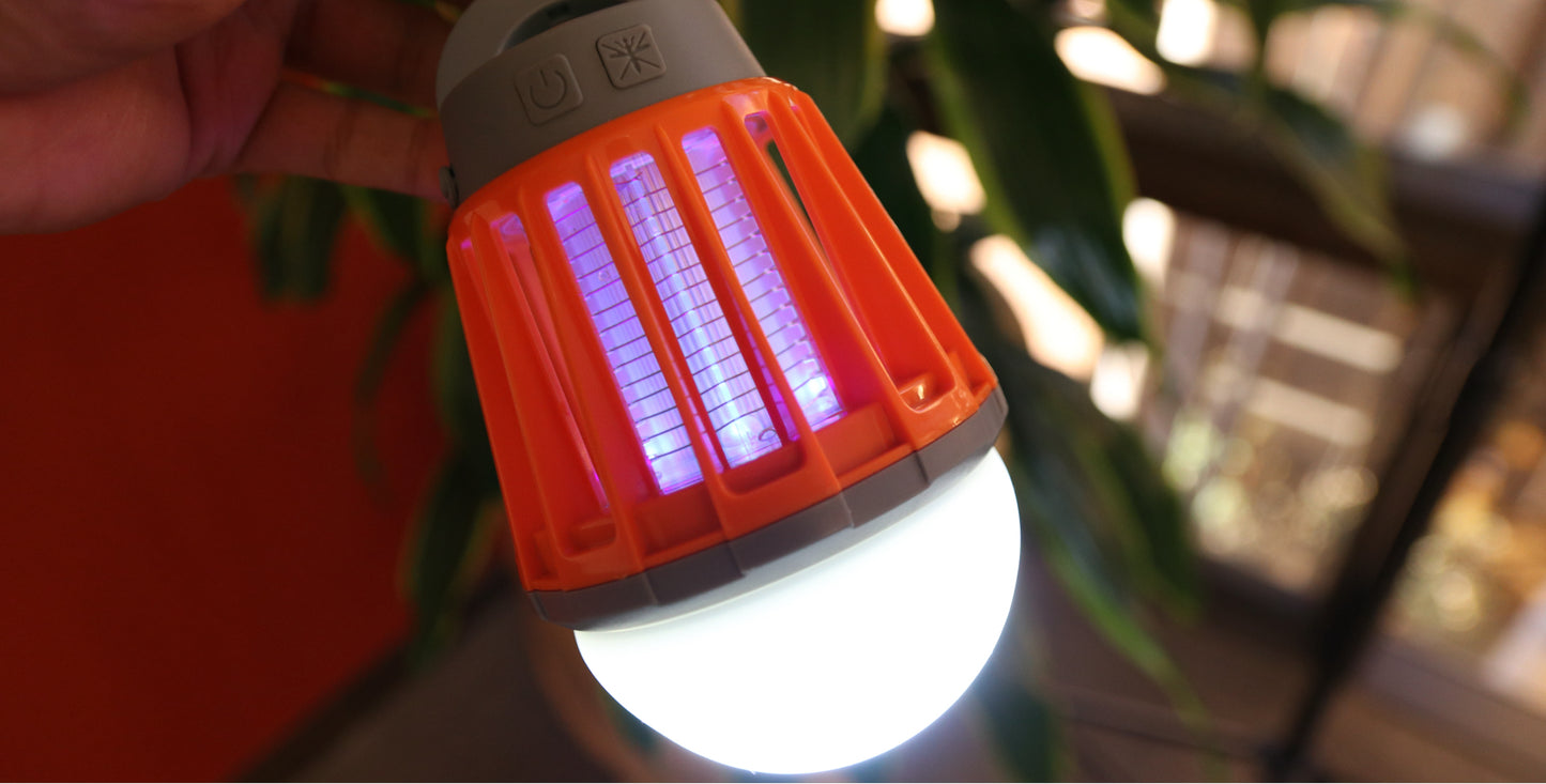 BUG BULBS - Powerful Zapper Attracts and Kills Flying Mosquitos