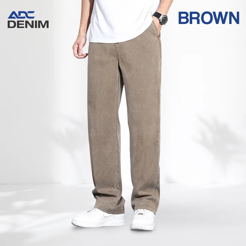 ADCDenim - All Day Comfort Straight Regular Fit Denim Trousers - Hot Sale 50% Off