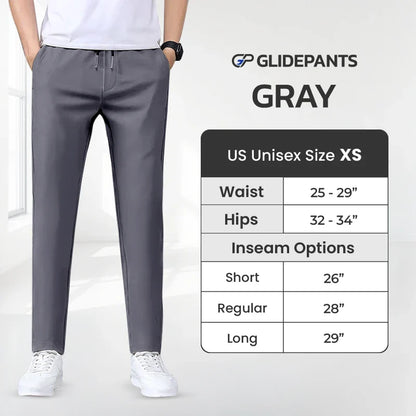 GlidePants -  Unisex Quick Dry Pull-on Stretch Pants