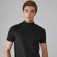 Men 's High Neck Slim Fit T-shirt - Hot Sale 50% Off