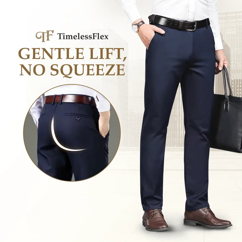 TimelessFlex - Men's High Stretch Straight Fit Pants