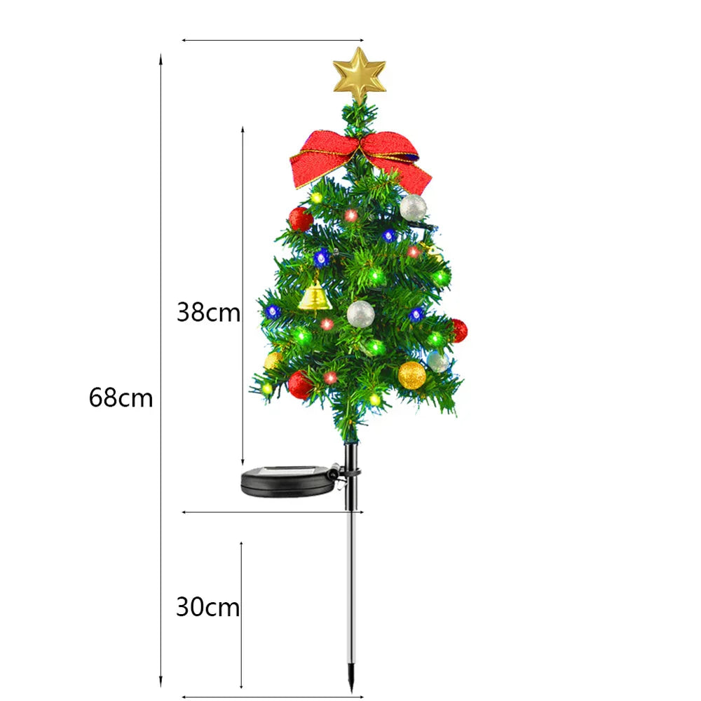 Solar Powered Christmas Tree - 2024 New Sale - Last Day 75%OFF