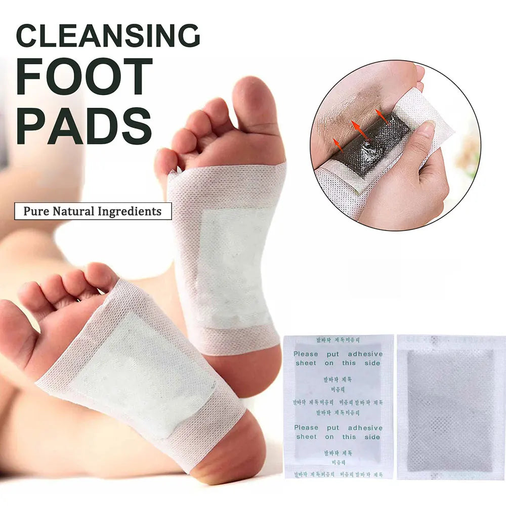 Cleansing Detox Foot Pads Toxins Stress Relief|