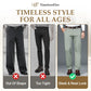 TimelessFlex - Men's High Stretch Straight Fit Pants