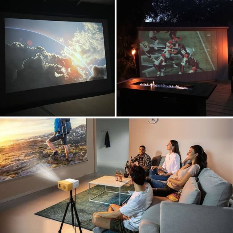 OzWise Home Cinema Mini Projector - Hot Sales 70% OFF