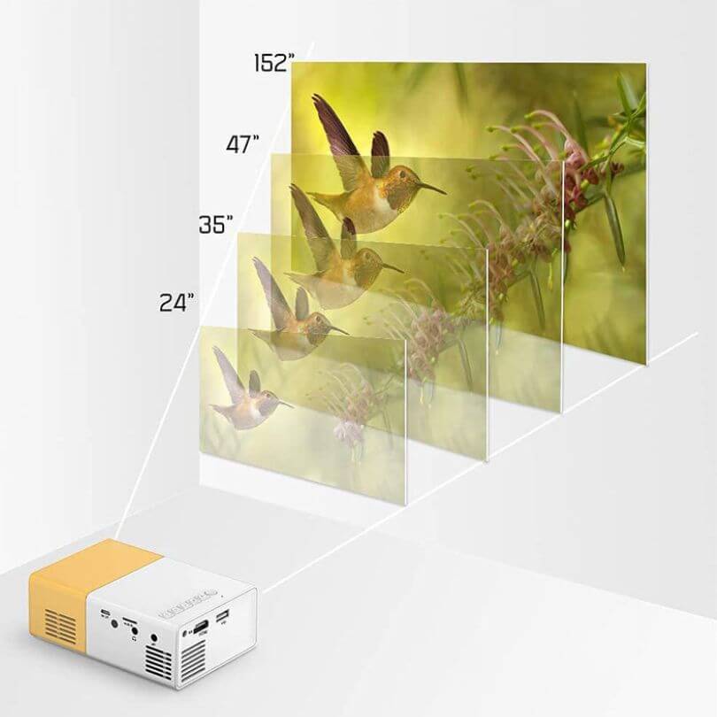 OzWise Home Cinema Mini Projector - Hot Sales 70% OFF