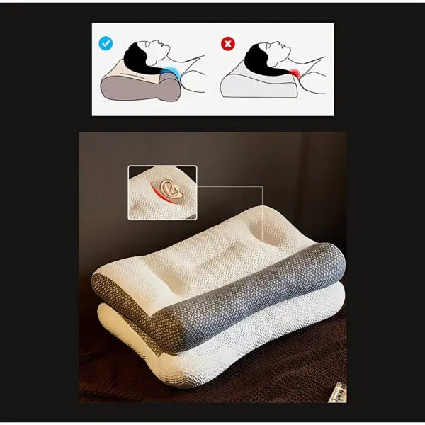 Super Ergonomic Pillow – Protect your neck and spine