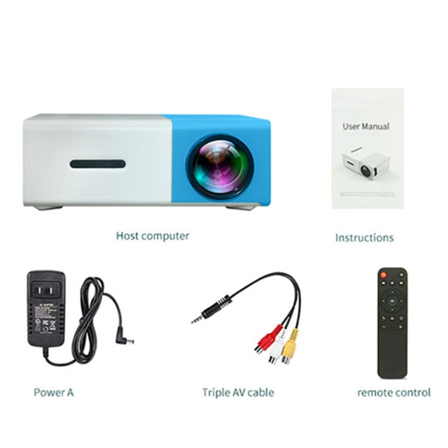 OzWise Home Cinema Mini Projector - Hot Sales 70% OFF