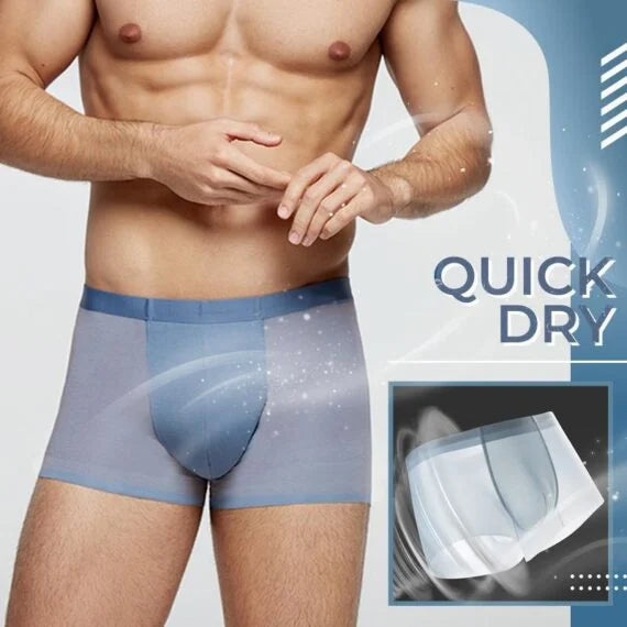 Boxer Briefs Breathable Ice Silk