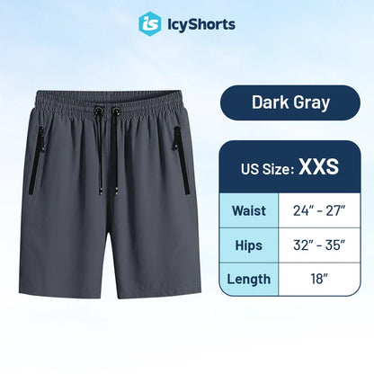 Icy Shorts - Unisex Ice Silk Stretch Quick-Dry Shorts - Hot Sale 50% Off