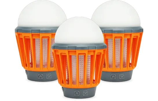 BUG BULBS - Powerful Zapper Attracts and Kills Flying Mosquitos