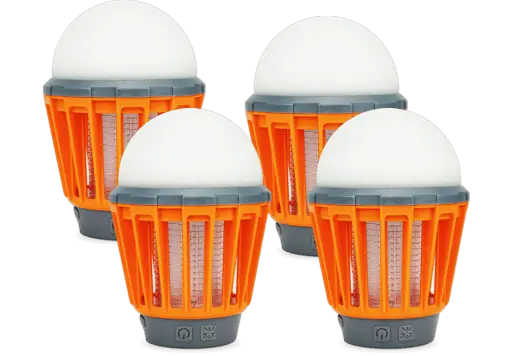 BUG BULBS - Powerful Zapper Attracts and Kills Flying Mosquitos