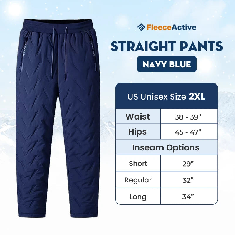 FleeceActive – Unisex Fleece-Lined Waterproof Pants