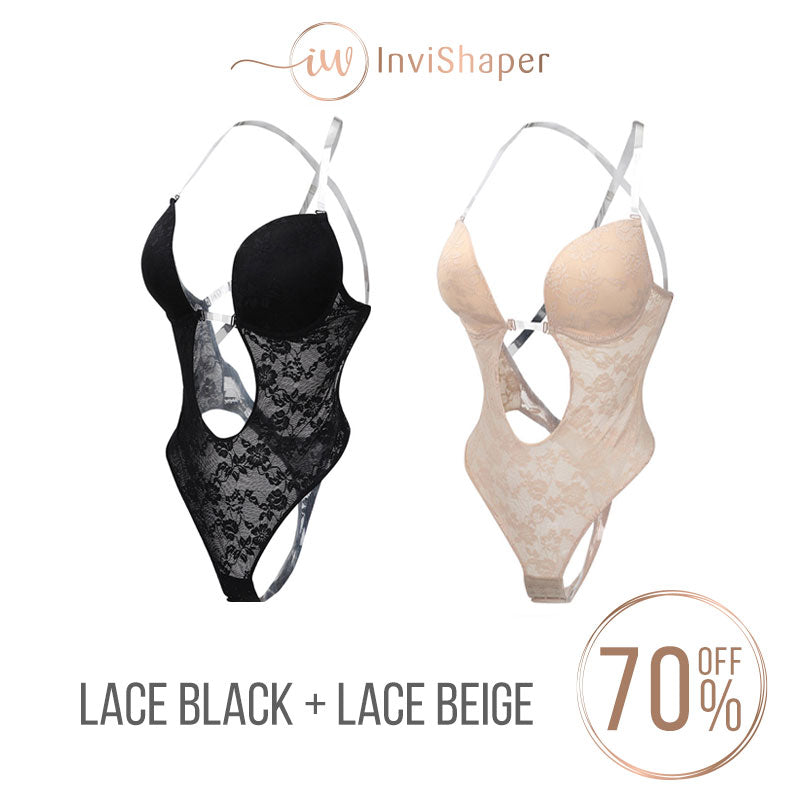 InviShaper - Plunge Backless Body Shaper Bra