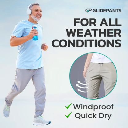 GlidePants - Unisex Quick Dry Pull-on Stretch Pants - Hot Sale 70% Off