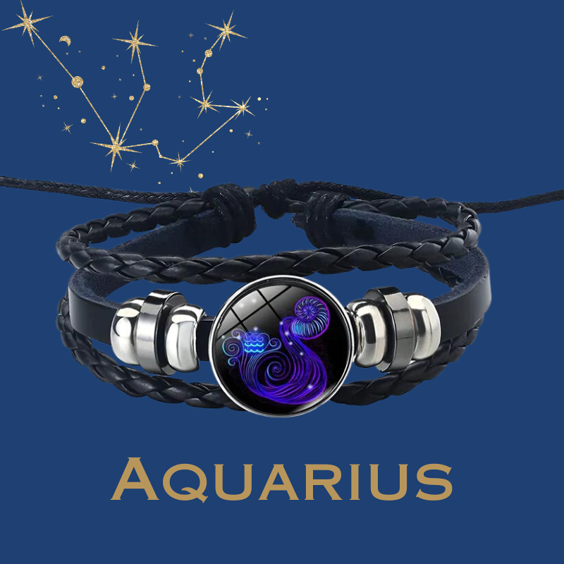 Spirit Zodiac Signs Luminous Bracelet (Your Path to Cosmic Success) – Hot Sale 50% Off