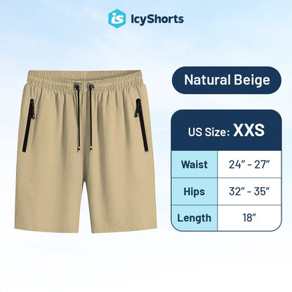 Icy Shorts - Unisex Ice Silk Stretch Quick-Dry Shorts - Hot Sale 50% Off