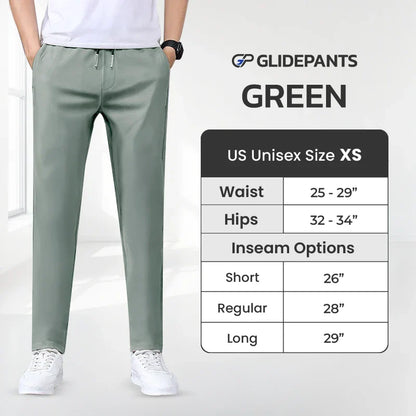 GlidePants -  Unisex Quick Dry Pull-on Stretch Pants