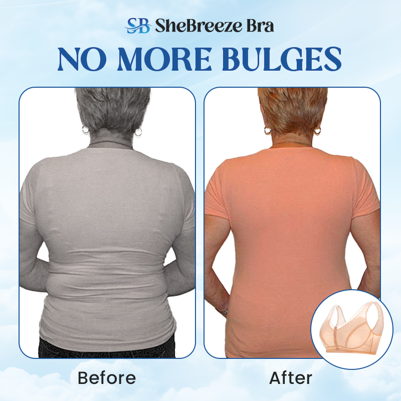 SheBreeze Bra - Ultimate Comfort & Convenience Bra for Seniors