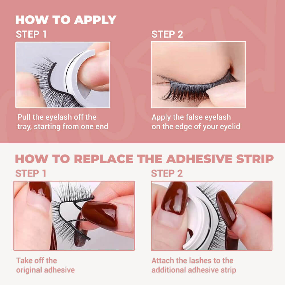 WildEvery SwiftLash Self-Adhesive Eyelashes