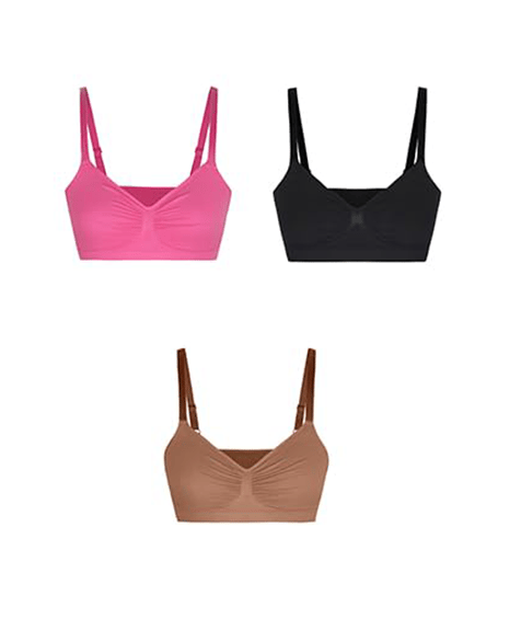 Women’s Wireless Sculpt Bra Comfort Bralettes No Underwire Unlined Cami Bra