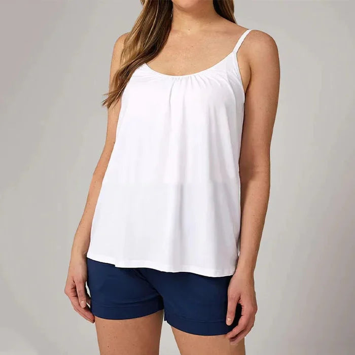 Loose-fitting Tank Top With Built-in Bra - Hot Sale 50% Off