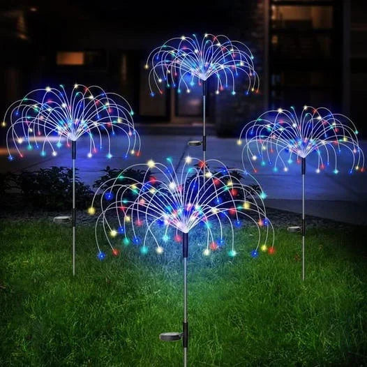 Waterproof Solar Garden Fireworks Lamp - Last Day Promotion- SAVE 70%