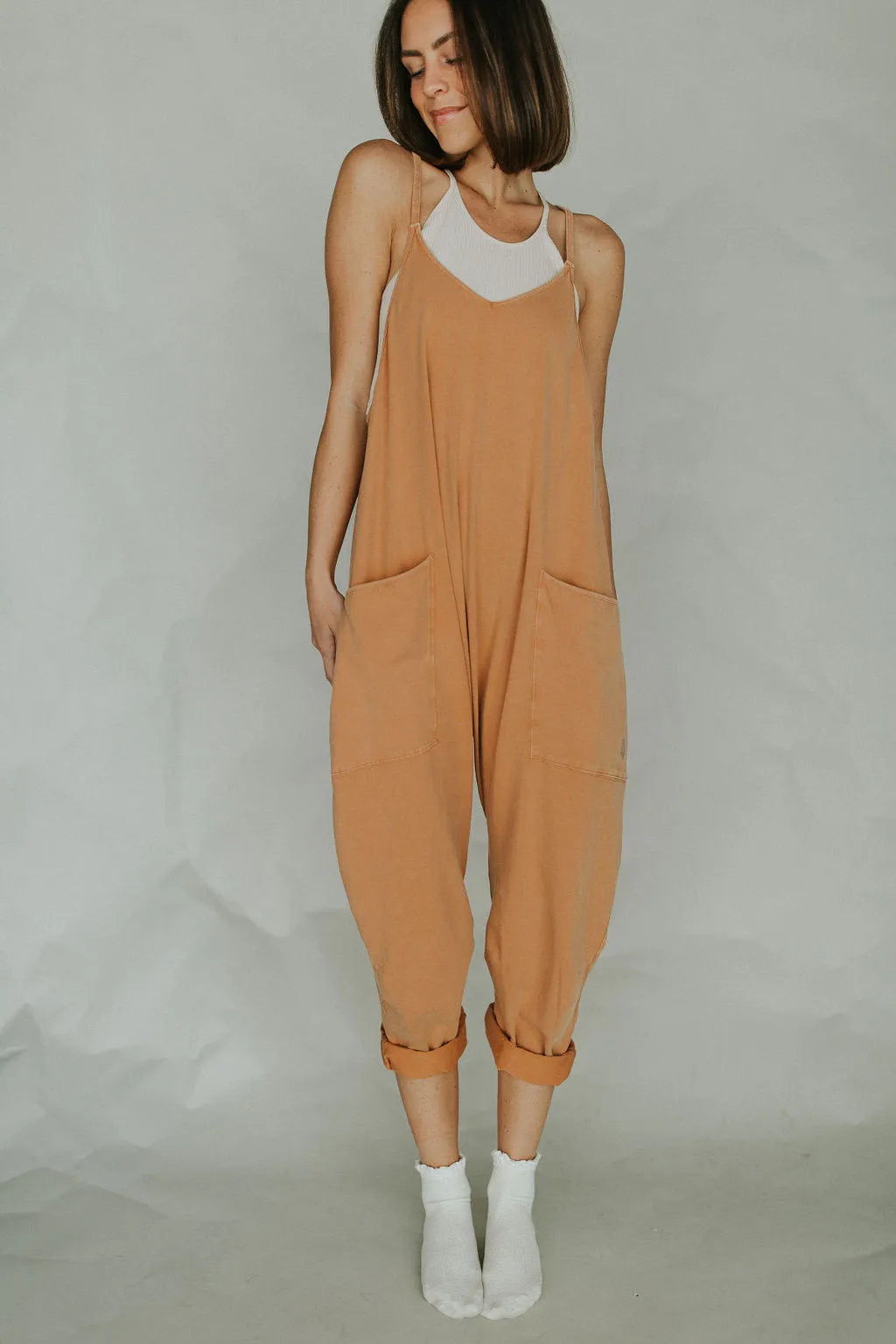 Womens Casual Wide Leg Jumpsuit (Buy 2 Vip Shipping)