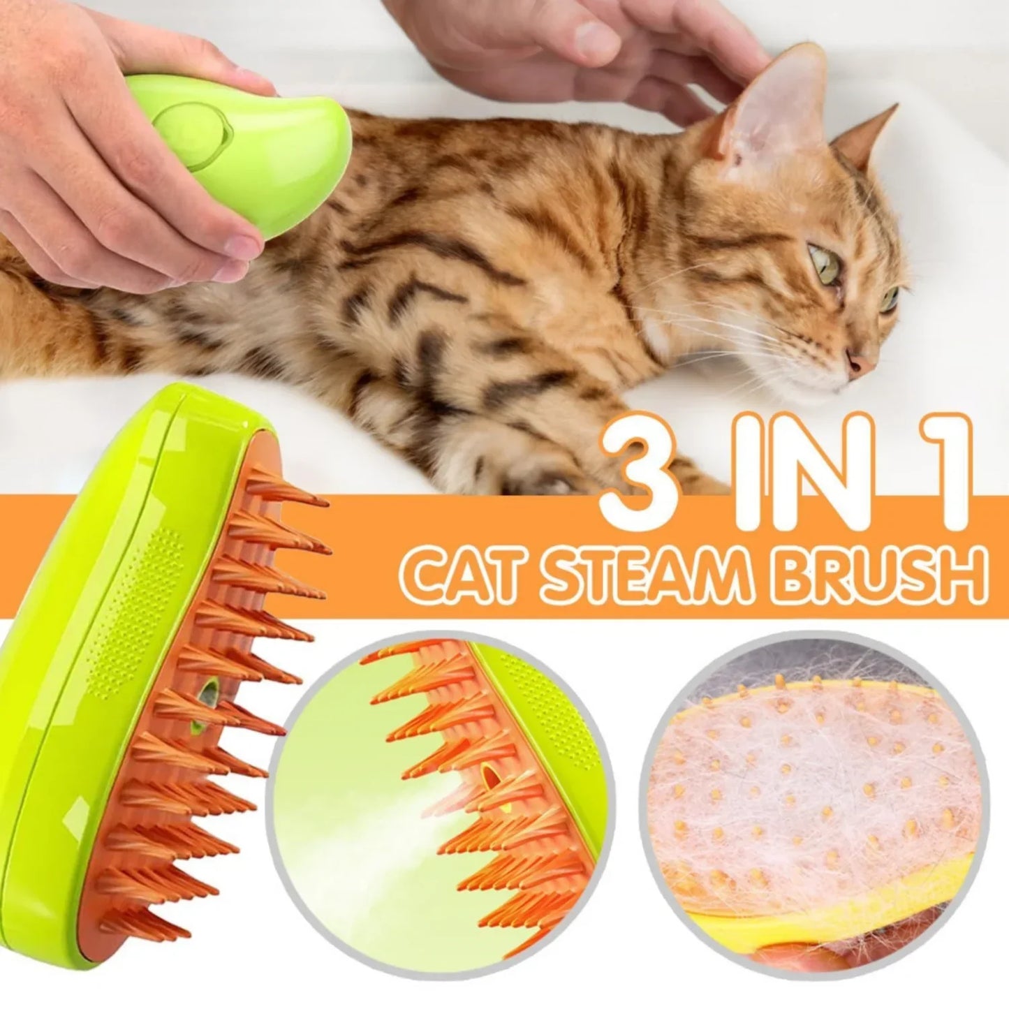 Steamy Comb Brush