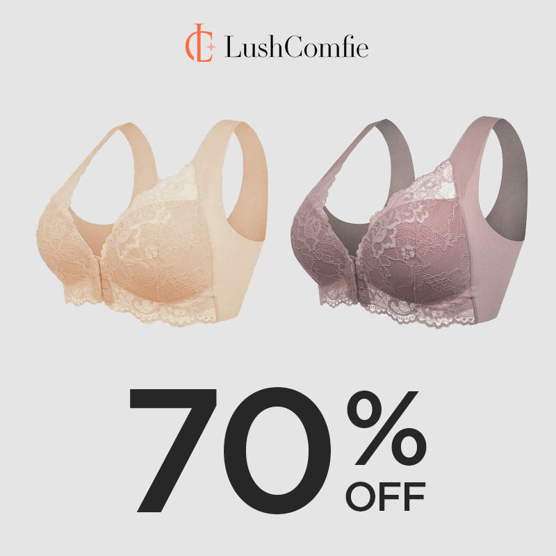 LushComfie - Front Closure 5D Beauty Back Comfy Bra