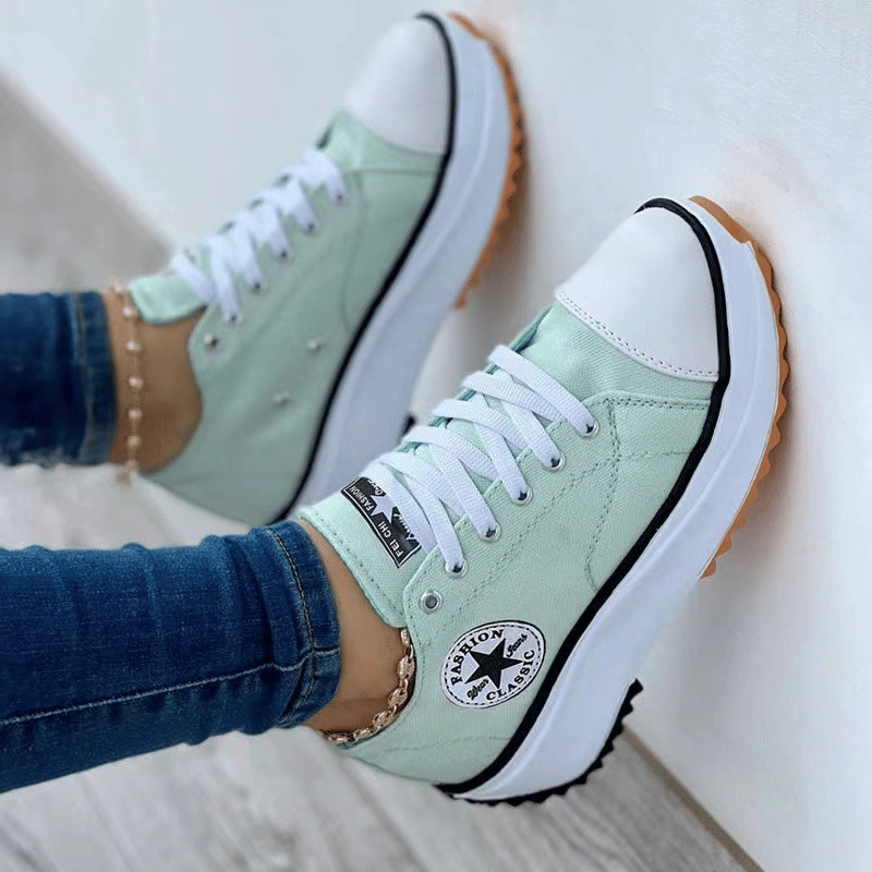 2022 Canvas Shoes Women Fashion Trainers