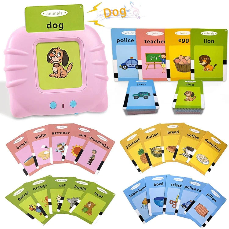 Talking Flash Cards Educational Toys