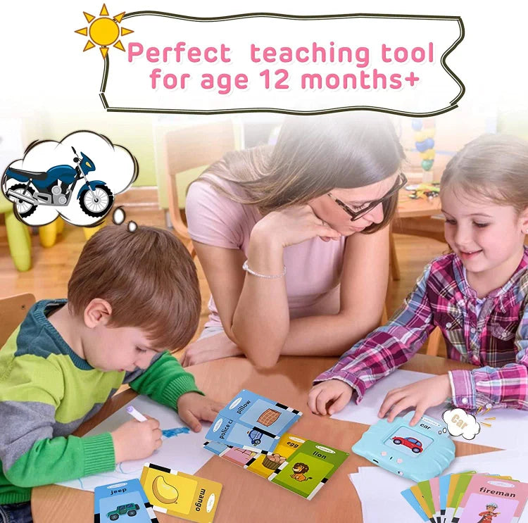 Talking Flash Cards Educational Toys