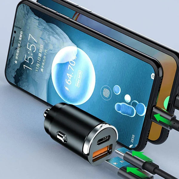 Multi Compatible 100W Fast Charging Car Charger - LAST DAY 75% OFF